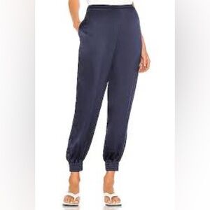 BGBG Silk joggers Large slate blue